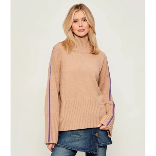 Pinko Wełniany golf | Relaxed fit ze sklepu Gomez Fashion Store w kategorii Swetry damskie - zdjęcie 187236697