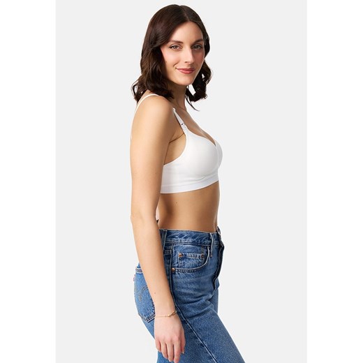 Nur Die Biustonosz w kolorze białym do karmienia Nur Die 85C promocyjna cena Limango Polska