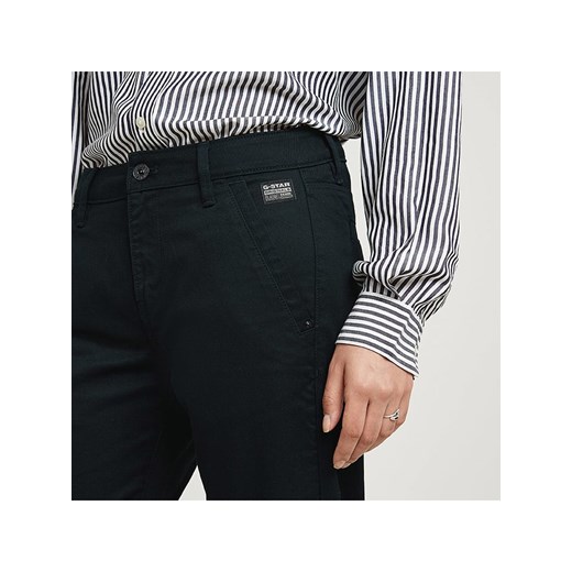 G-Star Spodnie chino &quot;Kate&quot; - Boyfriend fit - w kolorze czarnym W31/L34 promocyjna cena Limango Polska