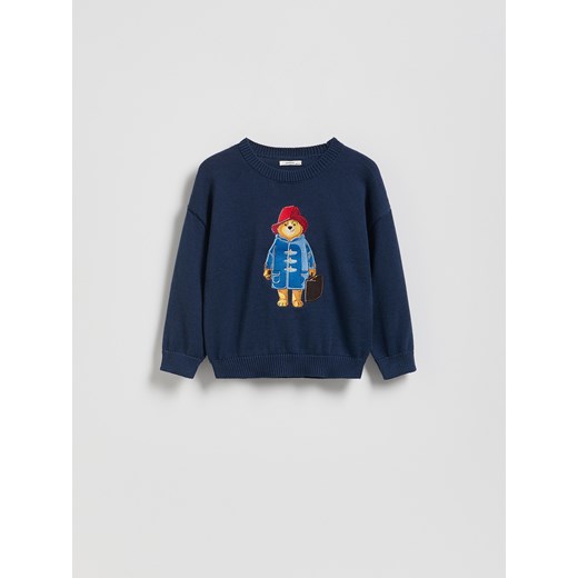 Reserved - Sweter Paddington - granatowy ze sklepu Reserved w kategorii Swetry chłopięce - zdjęcie 187237966