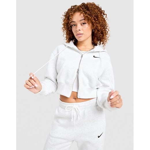 NIKE BLUZA ROZPINANA Z KAPTUREM W NSW PHNX FLC CRP ze sklepu JD Sports  w kategorii Bluzy damskie - zdjęcie 187238426