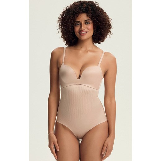 Majtki damskie modelujące beżowe Shapy 43918-80X, Kolor beżowy, Rozmiar L, Esotiq ze sklepu Primodo w kategorii Bielizna wyszczuplająca - zdjęcie 187238588