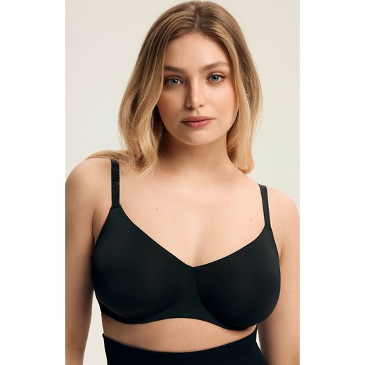 Esotiq biustonosz minimizer czarny Subtelle 44248-99X, Kolor czarny, Rozmiar 70E, Esotiq ze sklepu Primodo w kategorii Biustonosze - zdjęcie 187238668
