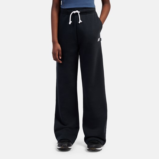 Spodnie dziecięce New Balance LAKG0216BK – czarne ze sklepu New Balance Poland w kategorii Spodnie dziewczęce - zdjęcie 187240368