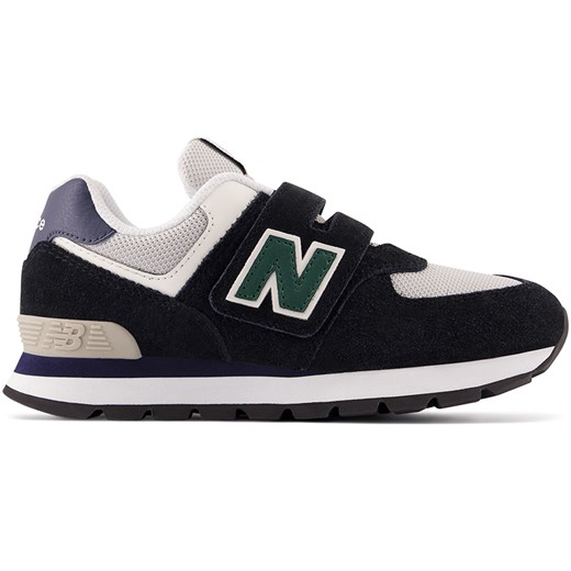 Buty dziecięce New Balance PV574DB2 – czarne New Balance  okazyjna cena New Balance Poland