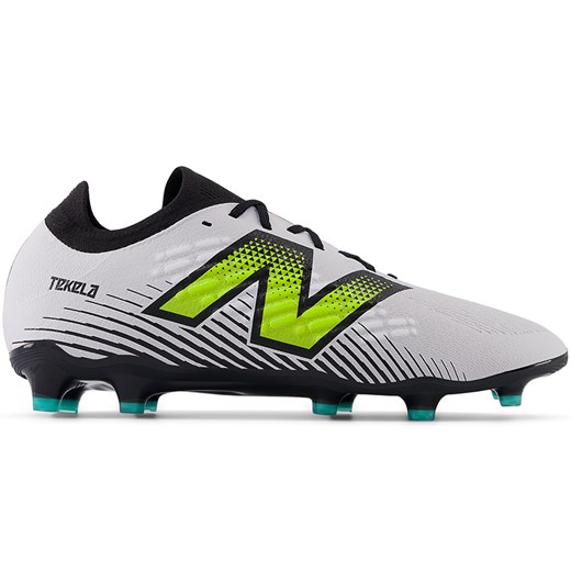 Korki męskie New Balance TEKELA MAGIA FG V4+ ST2FLH45 – białe New Balance  okazyjna cena New Balance Poland