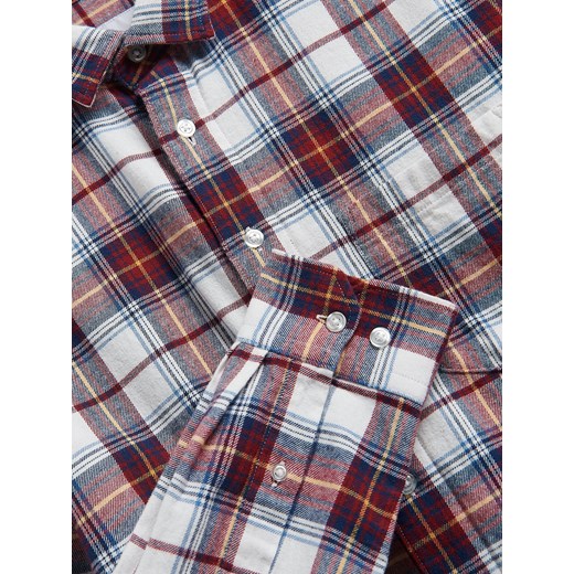 Reserved - Koszula regular fit w kratę - czerwony Reserved S Reserved