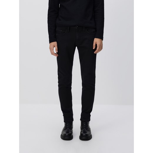 Reserved - Jeansy slim fit - czarny ze sklepu Reserved w kategorii Jeansy męskie - zdjęcie 187241137