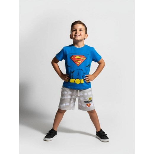 Sinsay - Koszulka SUPERMAN - niebieski ze sklepu Sinsay w kategorii T-shirty chłopięce - zdjęcie 187241499