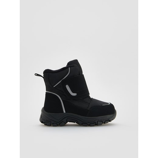Reserved - Ocieplane śniegowce - czarny ze sklepu Reserved w kategorii Buty zimowe dziecięce - zdjęcie 187242416