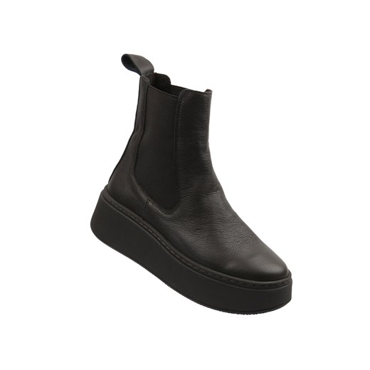 Stylowe, wygodne botki damskie Nika Komfort 1461, brązowy lico ze sklepu ulubioneobuwie w kategorii Botki - zdjęcie 187244489