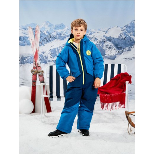 Sinsay - Kombinezon z kapturem - niebieski ze sklepu Sinsay w kategorii Kombinezony chłopięce - zdjęcie 187246125