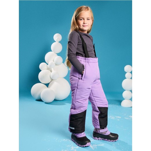 Sinsay - Spodnie narciarskie - fioletowy ze sklepu Sinsay w kategorii Spodnie dziewczęce - zdjęcie 187246246