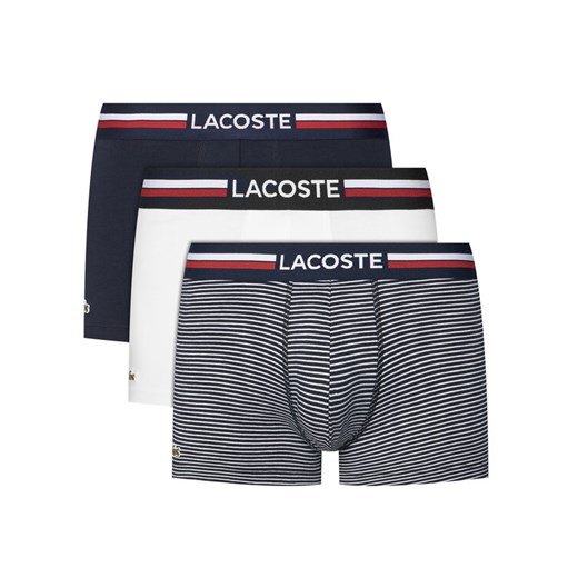 Lacoste Komplet bokserek 5H2382 Granatowy ze sklepu MODIVO w kategorii Majtki męskie - zdjęcie 187246355