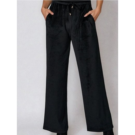 Sinsay - Spodnie wide leg - czarny ze sklepu Sinsay w kategorii Spodnie damskie - zdjęcie 187247177