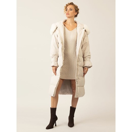 APART Płaszcz zimowy w kolorze kremowym 40 okazja Limango Polska