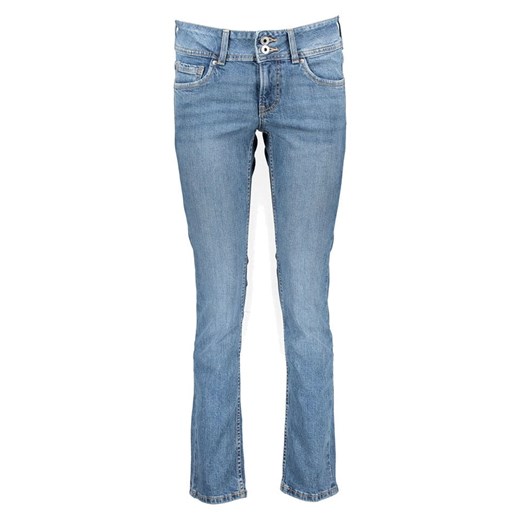 Pepe Jeans Dżinsy &quot;Venus&quot; - Slim fit - w kolorze błękitnym ze sklepu Limango Polska w kategorii Jeansy damskie - zdjęcie 187247628