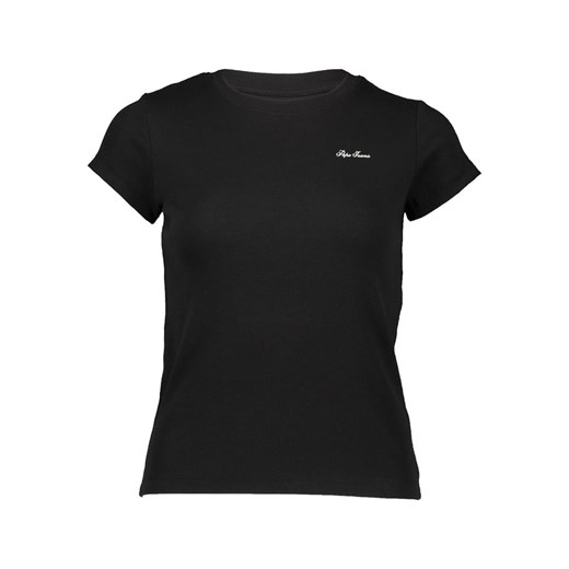 Pepe Jeans Koszulka w kolorze czarnym - id: 17696091 - marki Pepe Jeans - 187247669 Pepe Jeans Koszulka w kolorze czarnym ze sklepu Limango Polska w kategorii Bluzki damskie - zdjęcie 187247669