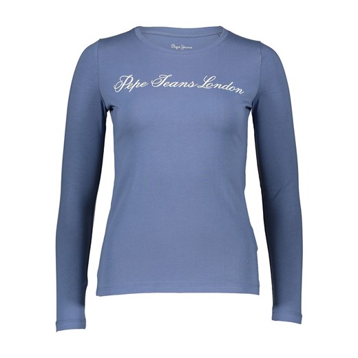 Pepe Jeans Koszulka w kolorze błękitnym ze sklepu Limango Polska w kategorii Bluzki damskie - zdjęcie 187247677