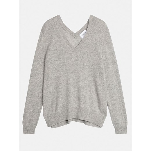 Perfect Cashmere Kaszmirowy sweter &quot;Lova&quot; w kolorze jasnoszarym ze sklepu Limango Polska w kategorii Swetry damskie - zdjęcie 187247859
