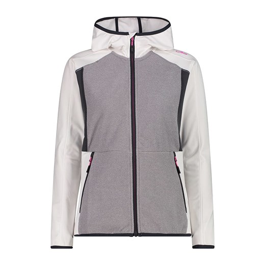 CMP Kurtka hybrydowa w kolorze szaro-kremowym - id: 17913129 - marki CMP - 187248315 CMP Kurtka hybrydowa w kolorze szaro-kremowym ze sklepu Limango Polska w kategorii Kurtki damskie - zdjęcie 187248315