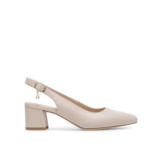 Czółenka Lasocki WYL3095-7Z-L Beżowy ze sklepu eobuwie.pl w kategorii Sandały damskie - zdjęcie 187248717