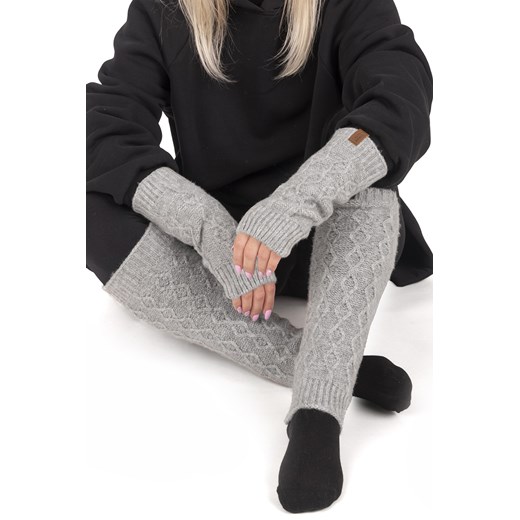 Komplet ocieplacze Vivisence 7300Kmpl szary - id: 39517 - marki Vivisence - 187249947 Komplet ocieplacze Vivisence 7300Kmpl szary ze sklepu kontri.pl w kategorii Rękawiczki damskie - zdjęcie 187249947