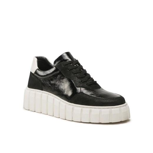 Sneakersy Sergio Bardi WI23-B1025-02SB Czarny ze sklepu eobuwie.pl w kategorii Półbuty dziecięce - zdjęcie 187250737