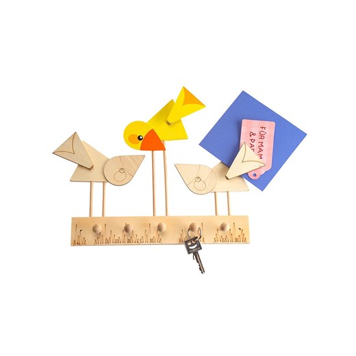 SUNNYSUE 25 -częściowy zestaw &quot;Key rack with little birds&quot; do majsterkowania - 3+ ze sklepu Limango Polska w kategorii Zabawki - zdjęcie 187251038
