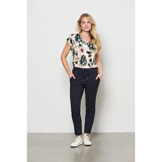 &Co Woman Koszulka "Lucia" w kolorze czarno-niebiesko-kremowym &co Woman S Limango Polska promocja