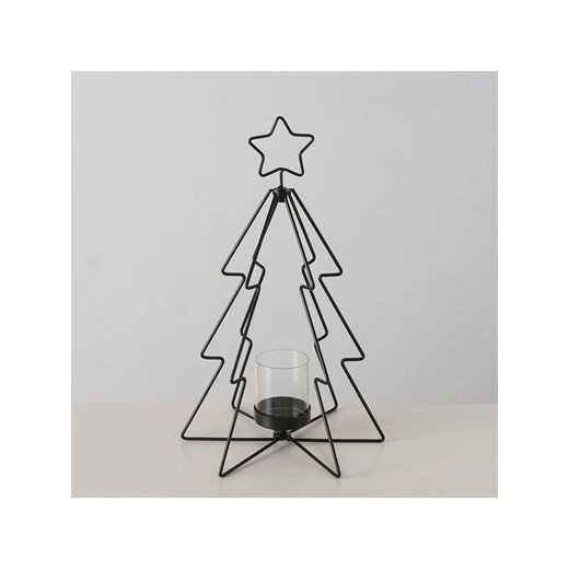 Boltze Świecznik "Jolando" w kolorze czarnym - wys. 37 cm - id: 17801784 - marki Boltze - 187251487 Boltze Świecznik "Jolando" w kolorze czarnym - wys. 37 cm ze sklepu Limango Polska w kategorii Świeczniki - zdjęcie 187251487