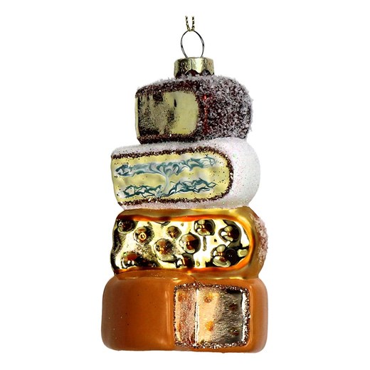 Kersten Ozdoba choinkowa "Cheese" ze wzorem - wys. 11,5 cm - id: 17896611 - marki Kersten - 187252335 Kersten Ozdoba choinkowa "Cheese" ze wzorem - wys. 11,5 cm ze sklepu Limango Polska w kategorii Dekoracje bożonarodzeniowe - zdjęcie 187252335
