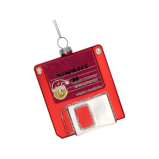 Kersten Ozdoba choinkowa "Floppy Disk" w kolorze czerwonym - wys. 9 cm - id: 17896623 - marki Kersten - 187252345 Kersten Ozdoba choinkowa "Floppy Disk" w kolorze czerwonym - wys. 9 cm ze sklepu Limango Polska w kategorii Dekoracje bożonarodzeniowe - zdjęcie 187252345