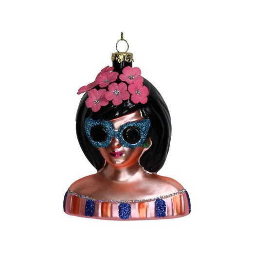 Kersten Ozdoba choinkowa "Fashion Lady" ze wzorem - wys. 11,4 cm - id: 17896635 - marki Kersten - 187252349 Kersten Ozdoba choinkowa "Fashion Lady" ze wzorem - wys. 11,4 cm ze sklepu Limango Polska w kategorii Dekoracje bożonarodzeniowe - zdjęcie 187252349