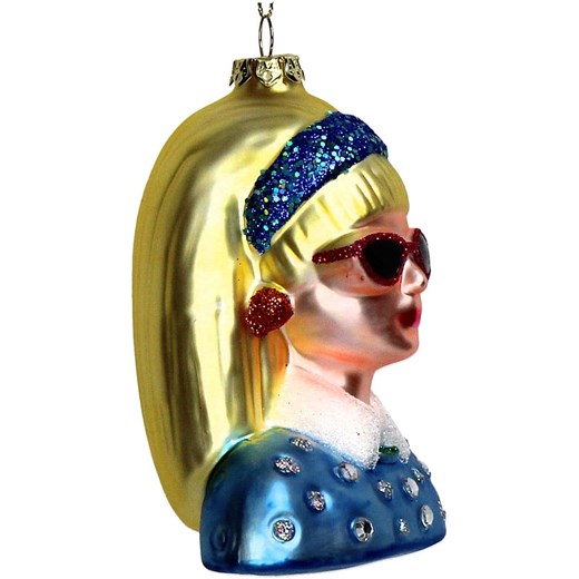 Kersten Ozdoba choinkowa &quot;Fashion Lady&quot; w kolorze złoto-niebieskim - Kersten onesize promocja Limango Polska