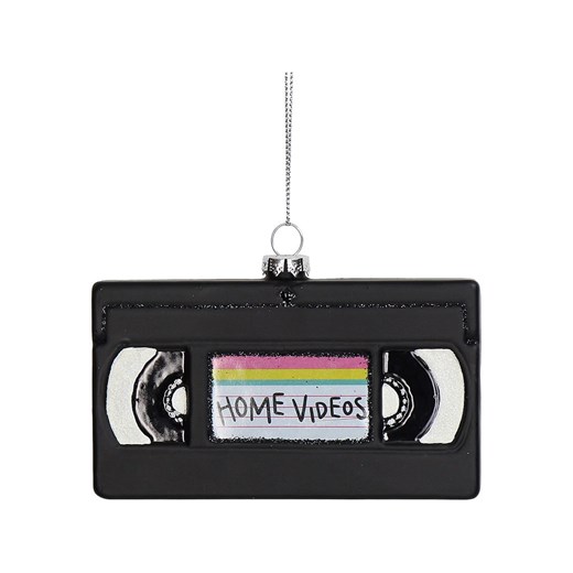 Kersten Ozdoba choinkowa "Video Tape" w kolorze czarnym - szer. 11,5 cm - id: 17896642 - marki Kersten - 187252365 Kersten Ozdoba choinkowa "Video Tape" w kolorze czarnym - szer. 11,5 cm ze sklepu Limango Polska w kategorii Dekoracje bożonarodzeniowe - zdjęcie 187252365