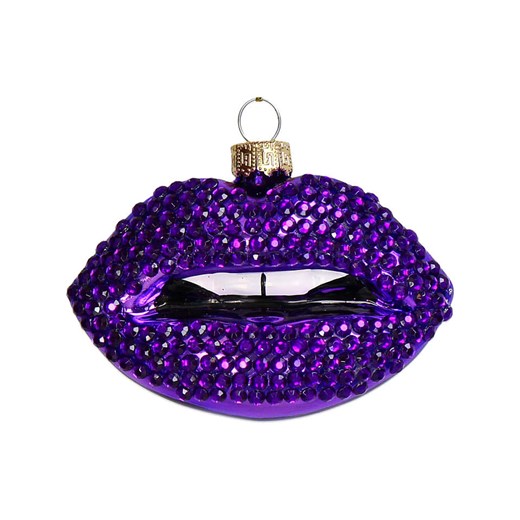 Kersten Ozdoba choinkowa "Lips" w kolorze fioletowym - szer. 9 cm - id: 17896652 - marki Kersten - 187252369 Kersten Ozdoba choinkowa "Lips" w kolorze fioletowym - szer. 9 cm ze sklepu Limango Polska w kategorii Dekoracje bożonarodzeniowe - zdjęcie 187252369
