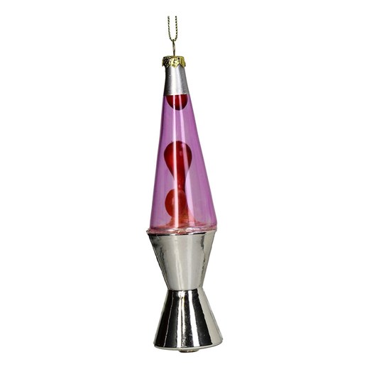 Kersten Ozdoba choinkowa "Lava Lamp" w kolorze różowym - wys. 11,4 cm - id: 17896696 - marki Kersten - 187252408 Kersten Ozdoba choinkowa "Lava Lamp" w kolorze różowym - wys. 11,4 cm ze sklepu Limango Polska w kategorii Dekoracje bożonarodzeniowe - zdjęcie 187252408