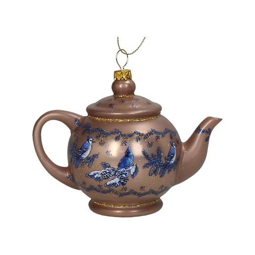 Kersten Ozdoba choinkowa &quot;Teapot Glass&quot; w kolorze jasnoróżowym - wys. 11,4 cm ze sklepu Limango Polska w kategorii Dekoracje bożonarodzeniowe - zdjęcie 187252418