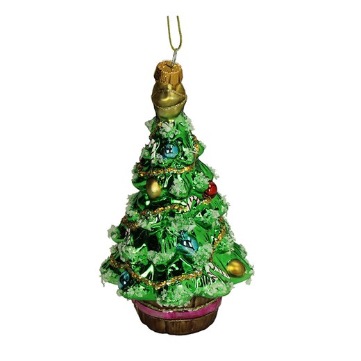 Kersten Ozdoba choinkowa "Christmas Tree" w kolorze zielonym - wys. 15 cm - id: 17896755 - marki Kersten - 187252516 Kersten Ozdoba choinkowa "Christmas Tree" w kolorze zielonym - wys. 15 cm ze sklepu Limango Polska w kategorii Dekoracje bożonarodzeniowe - zdjęcie 187252516