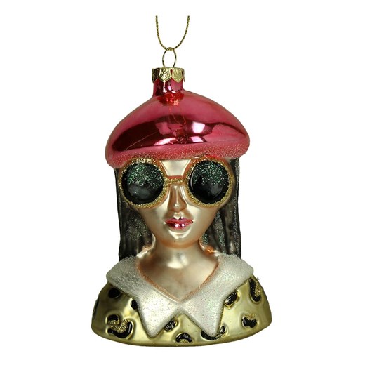 Kersten Ozdoba choinkowa "Fashion Lady" ze wzorem - wys. 12,5 cm - id: 17896765 - marki Kersten - 187252546 Kersten Ozdoba choinkowa "Fashion Lady" ze wzorem - wys. 12,5 cm ze sklepu Limango Polska w kategorii Dekoracje bożonarodzeniowe - zdjęcie 187252546