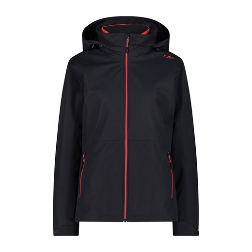 CMP Kurtka funkcyjna 3w1 w kolorze czarno-czerwonym - id: 17913157 - marki CMP - 187252675 CMP Kurtka funkcyjna 3w1 w kolorze czarno-czerwonym ze sklepu Limango Polska w kategorii Kurtki damskie - zdjęcie 187252675