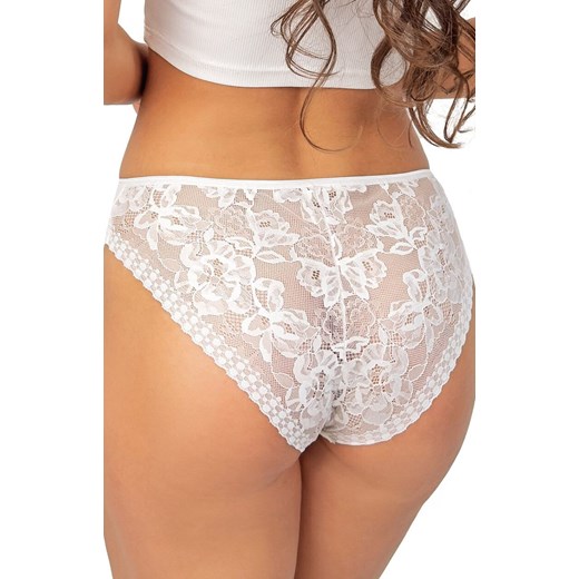 Donna koronkowe figi damskie z średnim stanem białe 233, Kolor biały, Rozmiar S, Donna - id: 221526 - marki Donna - 187253629 Donna koronkowe figi damskie z średnim stanem białe 233, Kolor biały, Rozmiar S, Donna ze sklepu Intymna w kategorii Majtki damskie - zdjęcie 187253629