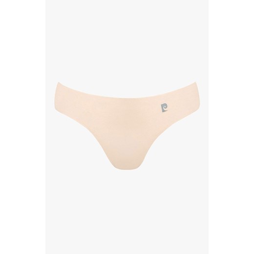 Bezszwowe figi damskie beżowe Cipria, Kolor beżowy, Rozmiar S, Pierre Cardin ze sklepu Intymna w kategorii Majtki damskie - zdjęcie 187253778