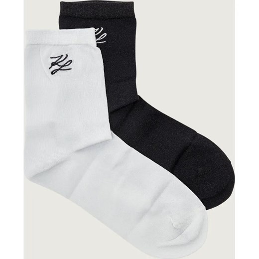 Karl Lagerfeld Skarpety 2-pack Autograph ze sklepu Gomez Fashion Store w kategorii Skarpetki damskie - zdjęcie 187255435