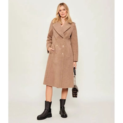 GUESS Płaszcz LAILA | shearling ze sklepu Gomez Fashion Store w kategorii Płaszcze damskie - zdjęcie 187255549