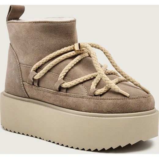 INUIKII Śniegowce CLASSIC LOW PLATFORM | zamsz ze sklepu Gomez Fashion Store w kategorii Śniegowce damskie - zdjęcie 187255559
