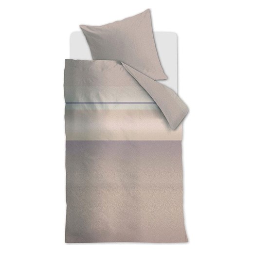 Beddinghouse Komplet pościeli satynowej "Lenny" w kolorze beżowo-fioletowym - id: 17189276 - marki Beddinghouse - 187255657 Beddinghouse Komplet pościeli satynowej "Lenny" w kolorze beżowo-fioletowym ze sklepu Limango Polska w kategorii Pościele - zdjęcie 187255657