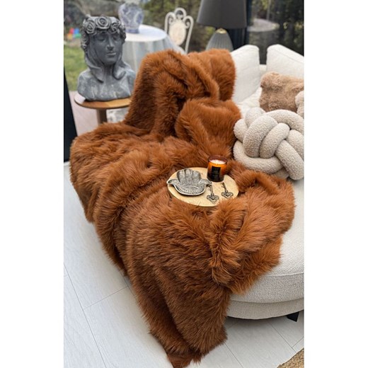 Elizabed Pled w kolorze jasnobrązowym ze sklepu Limango Polska w kategorii Tekstylia - zdjęcie 187255815