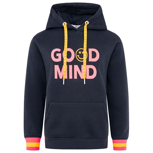 Zwillingsherz Bluza &quot;Good Mind&quot; w kolorze granatowym Zwillingsherz M wyprzedaż Limango Polska